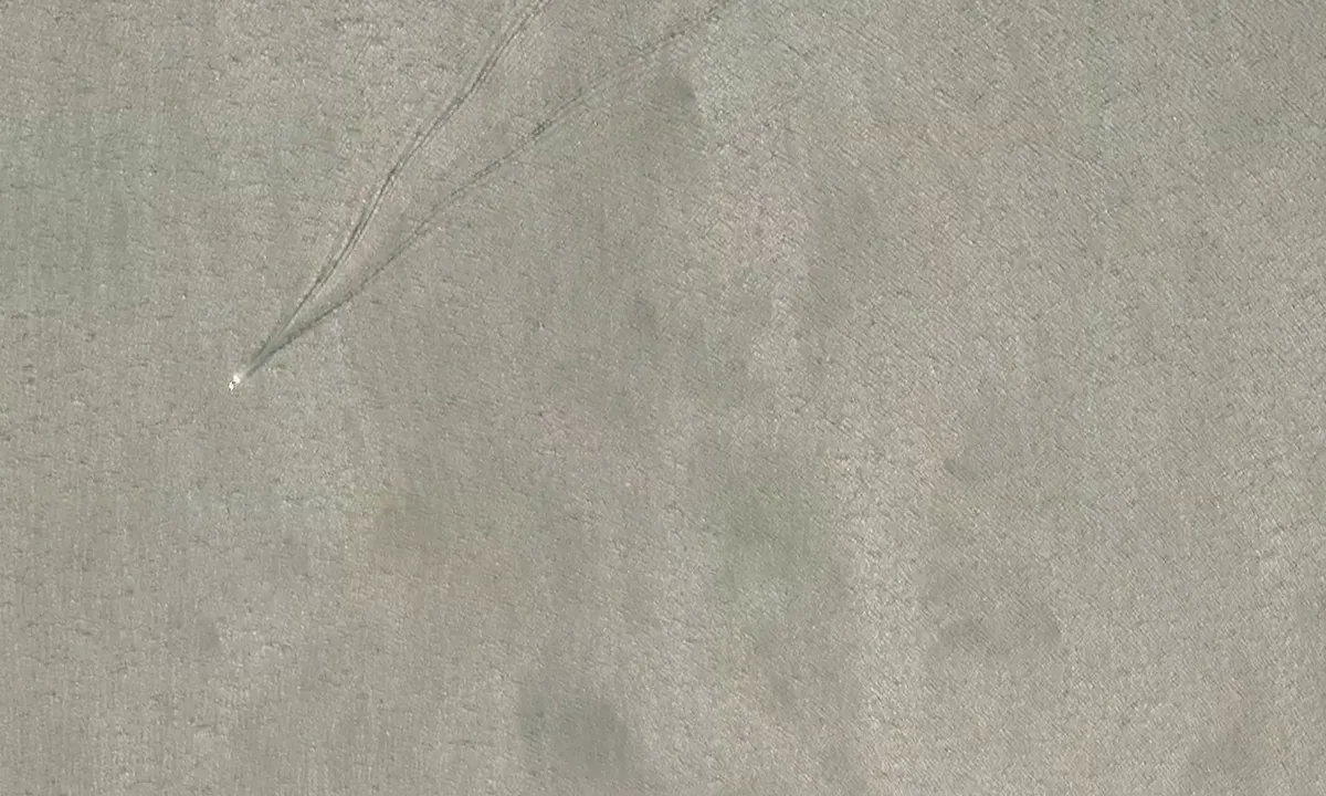 Satelite image of Keeler Bay 1