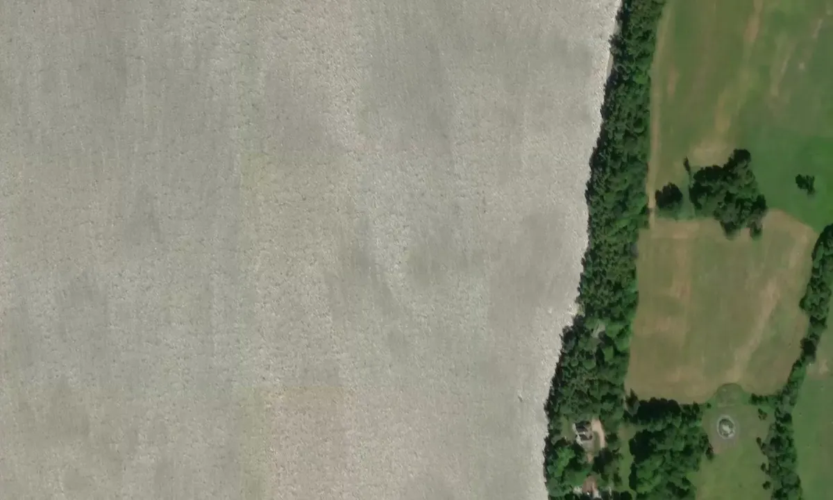 Satelite image of Keeler Bay