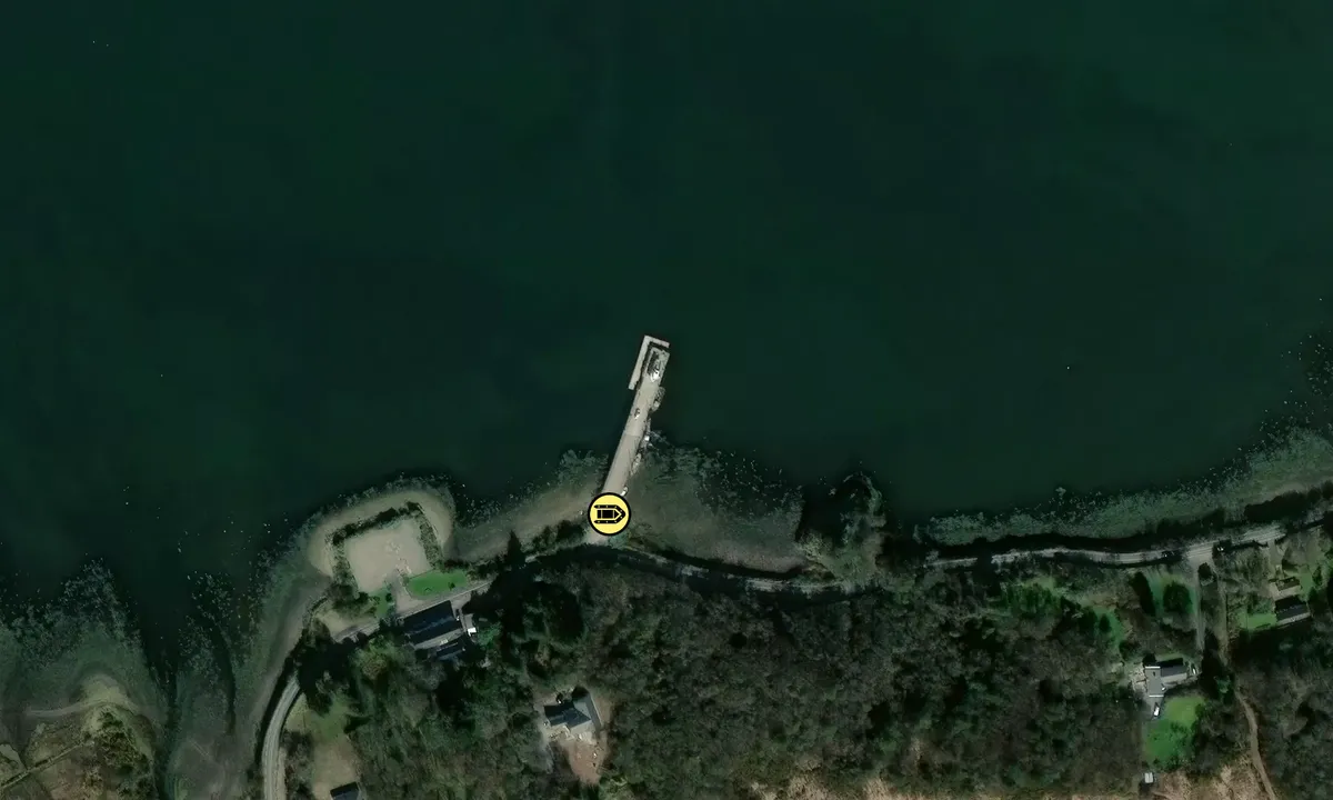 Satelite image of Keelkyle pier