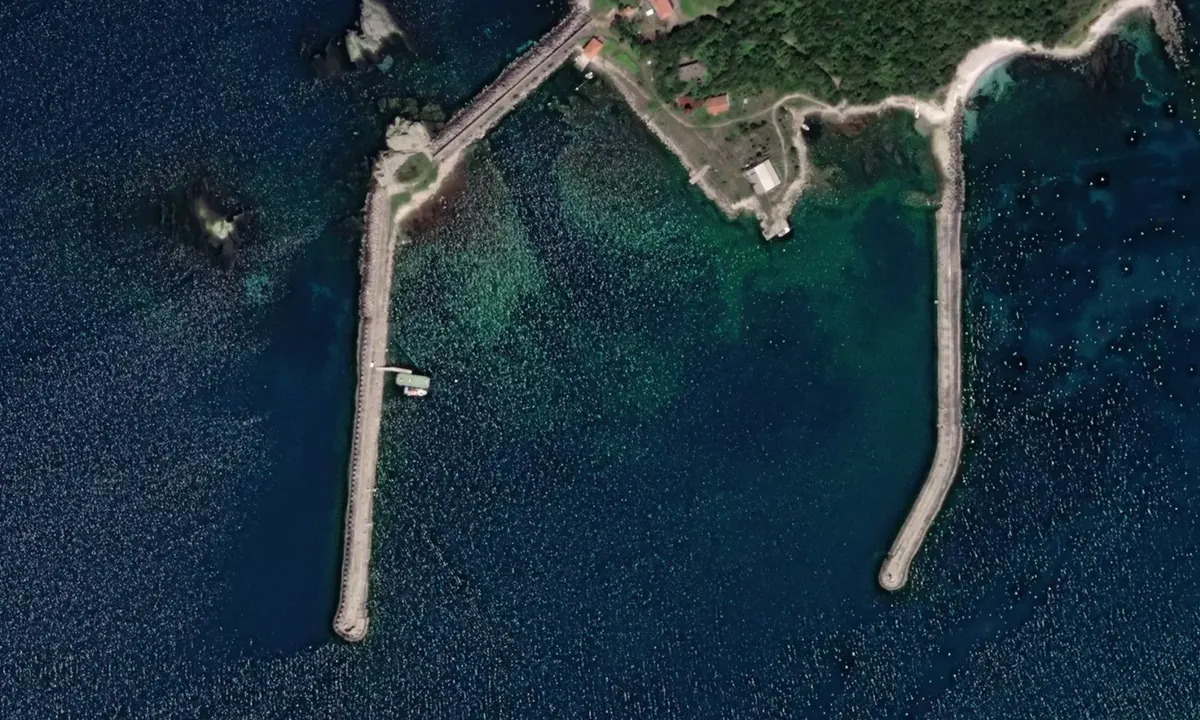 Flyfoto av Kefken Adası