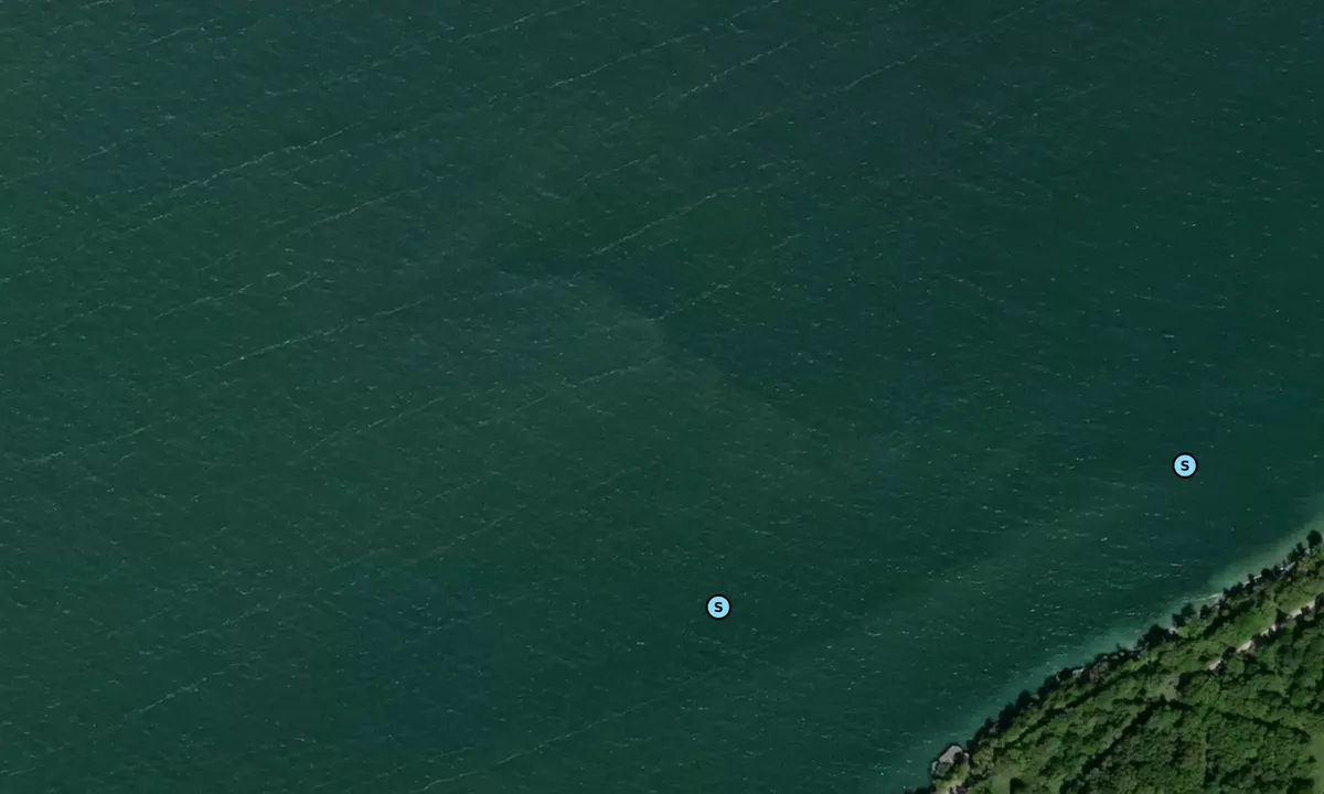 Satelite image of Kelleys Island (East) 1