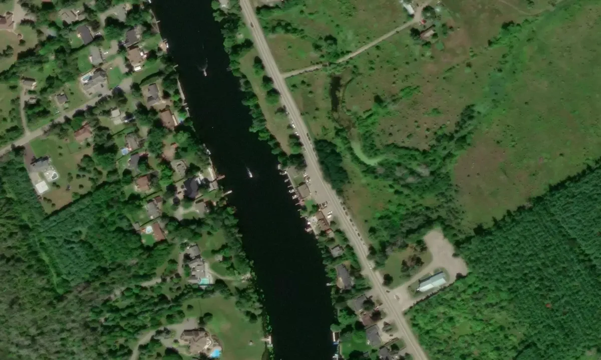 Satelite image of Kelly's Landing Restaurant