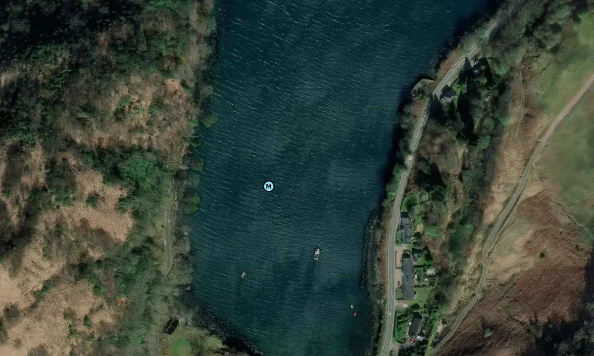 Satelite image of Kentallen Bay