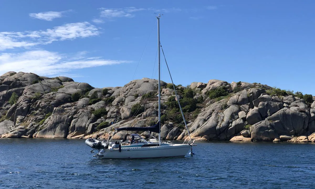 Keö - SXK Västkust bouy: Moored to SXK bouy