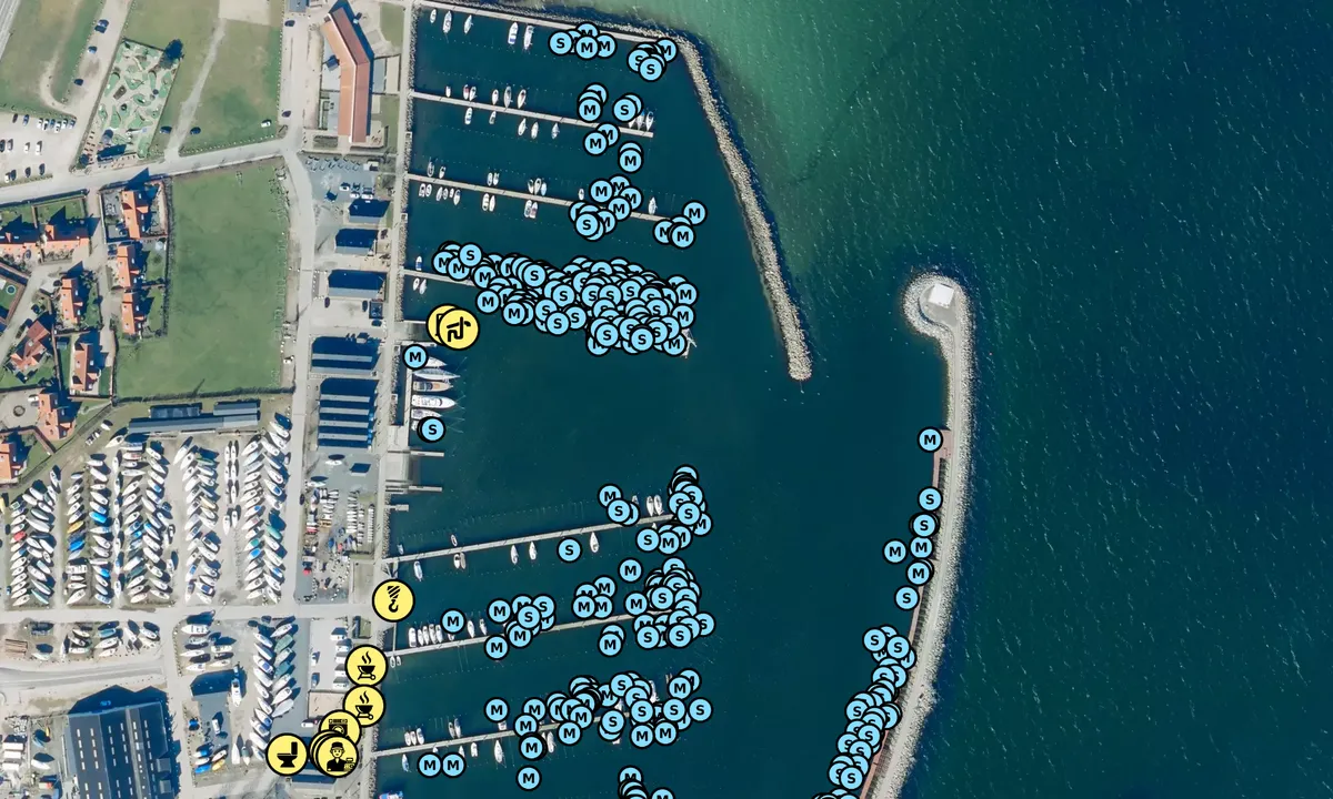 Satelite image of Kerteminde Havn og Marina