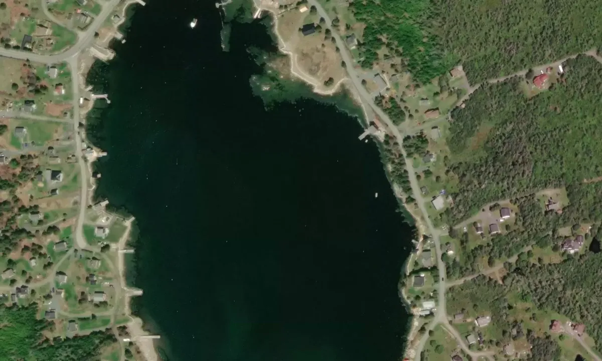 Satelite image of Ketch Harbour