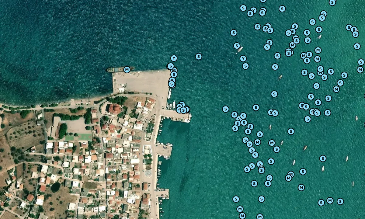 Satelite image of Kilada - Peloponnese Region