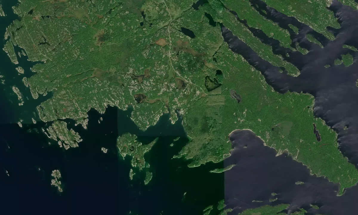 Flyfoto av Killbear Marina