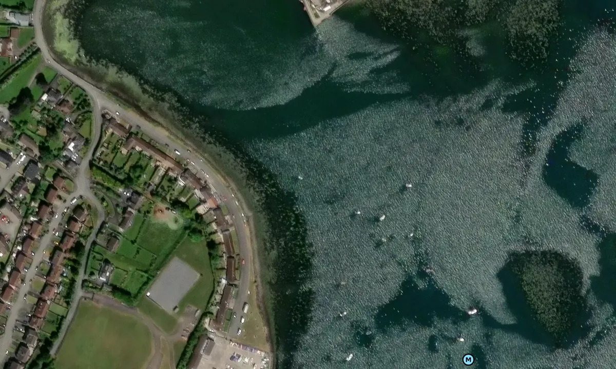 Satelite image of Killyleagh Yacht Club