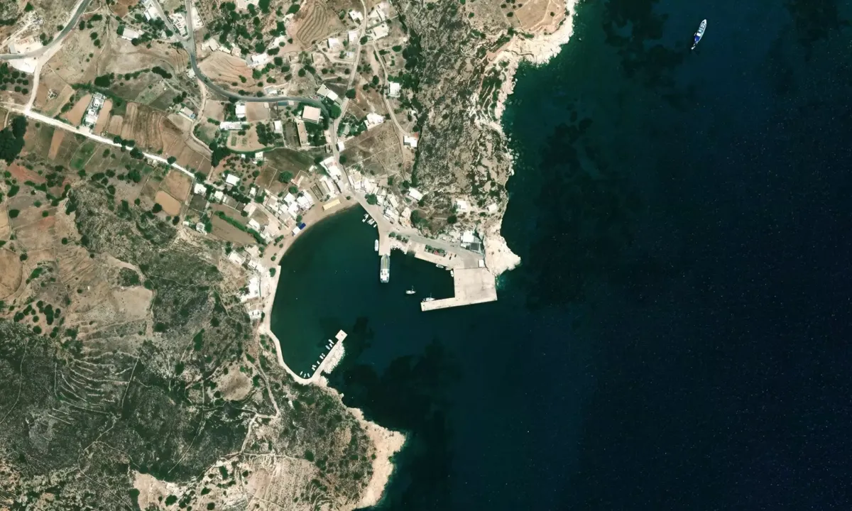 Flyfoto av Kimolos