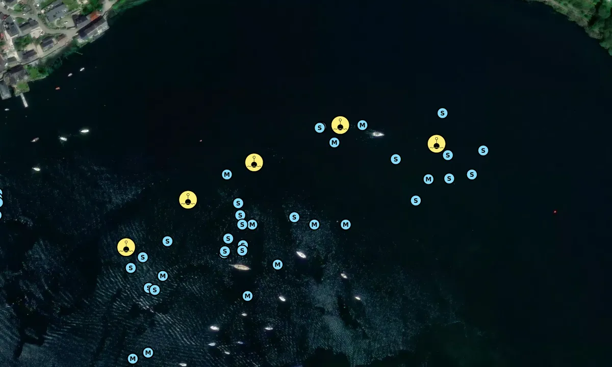 Satelite image of Kinsale Harbor