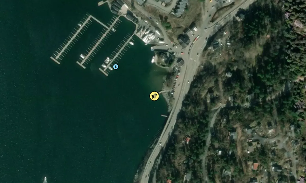 Satelite image of Kiosken på Nesset - ikke overnatting - Ås