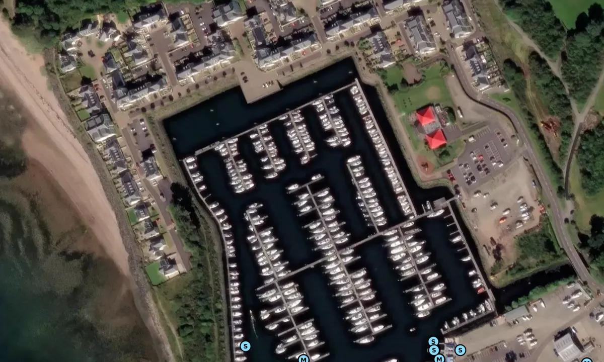Satelite image of Kip Marina - Inverkip