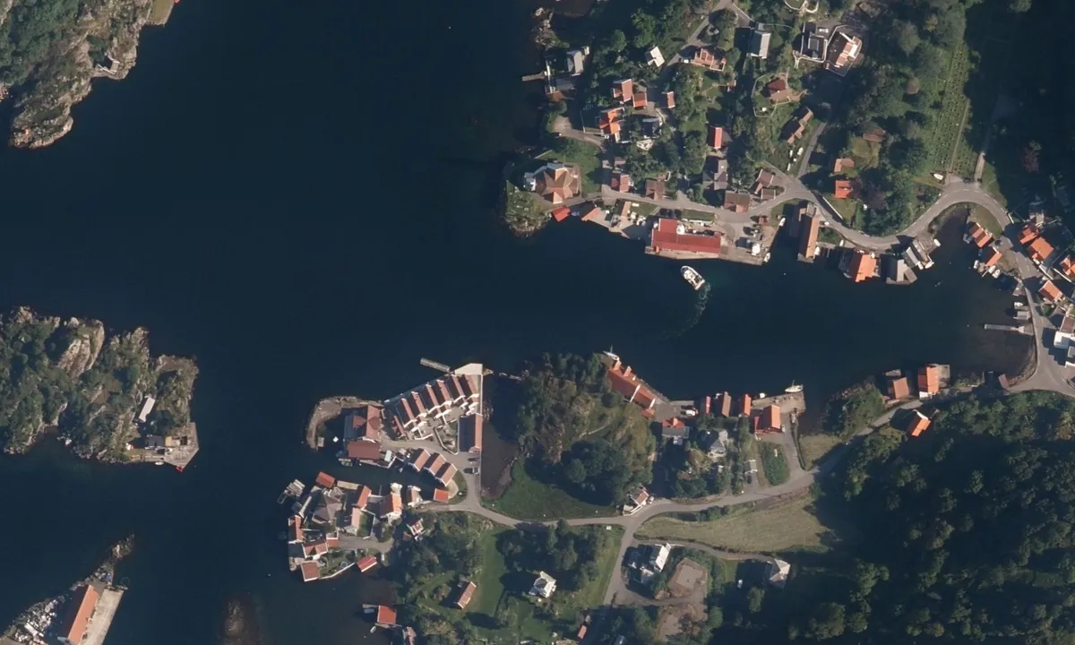 Flyfoto av Kirkehamn
