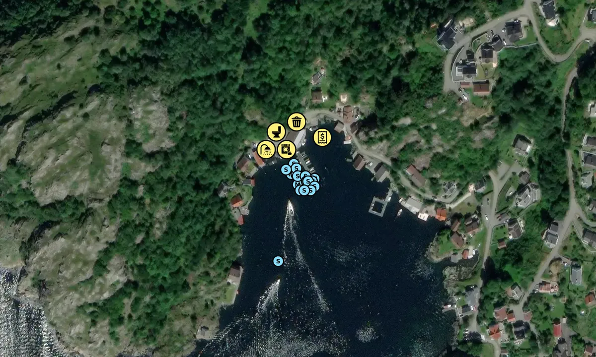 Satelite image of Kirkehamn