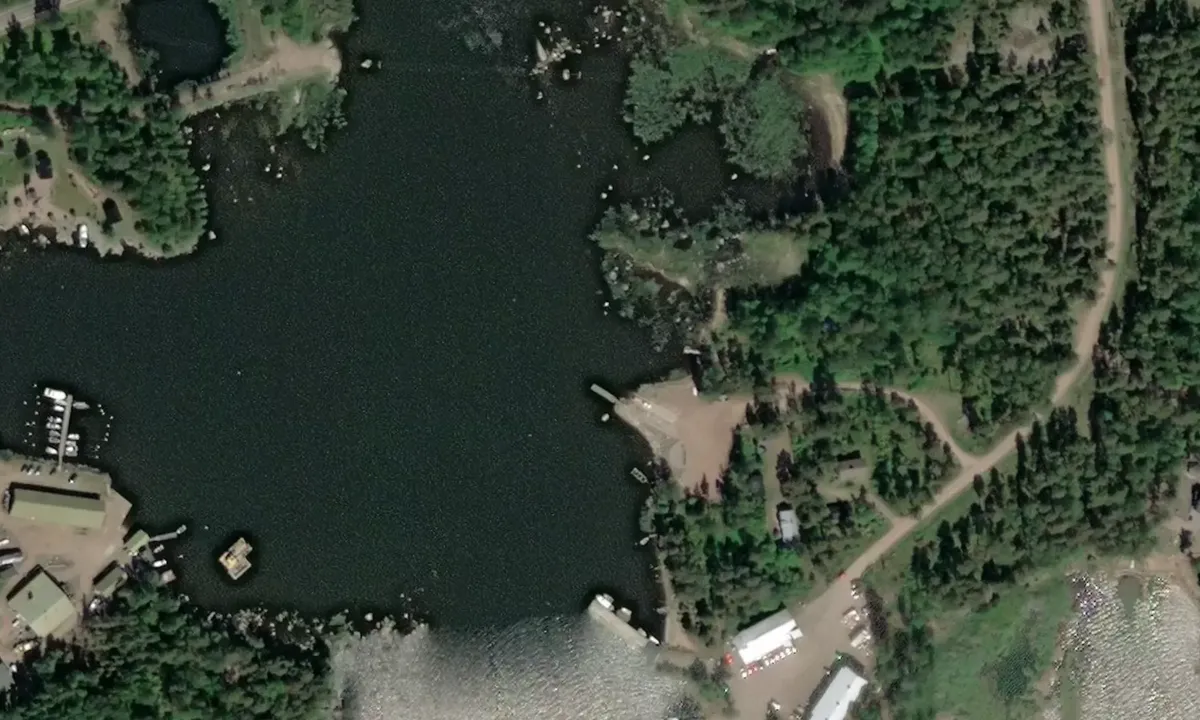 Satelite image of Kiviniemi
