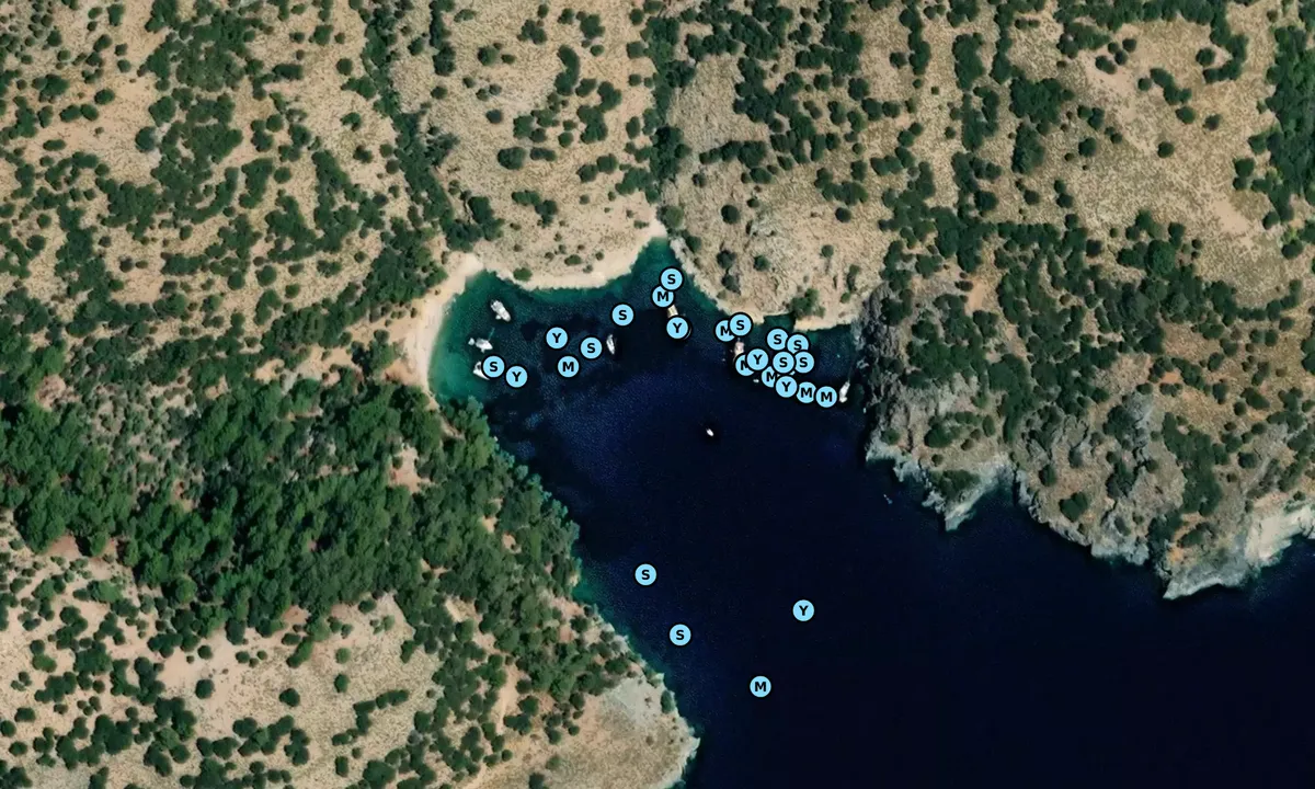 Satelite image of Kızılkuyruk Koyu