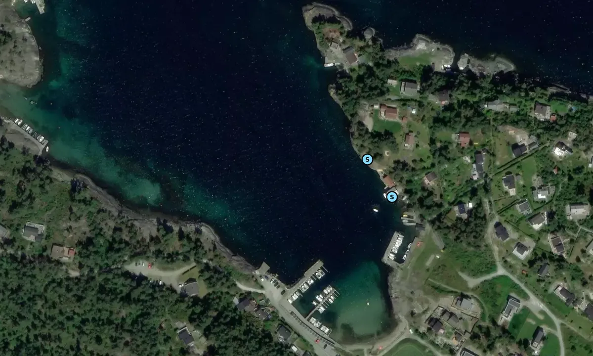 Satelite image of Kjeksevågen
