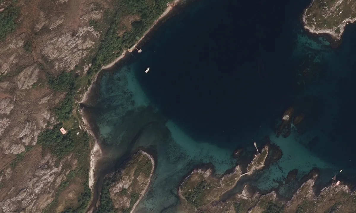 Flyfoto av Kjelbotn