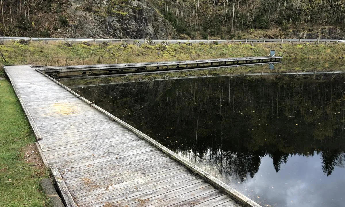 Kjeldal Gjestebrygge: Gjestekaia i Kjedal.