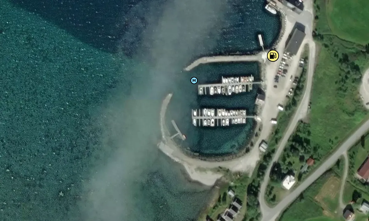 Satelite image of Kjeldebotn