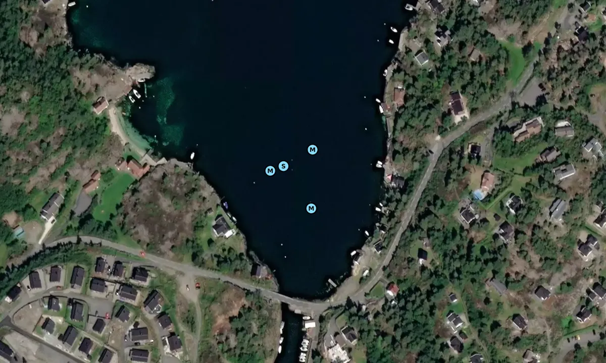 Satelite image of Kjørvika