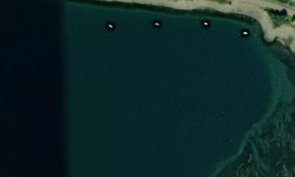 Satelite image of Kjoskråa