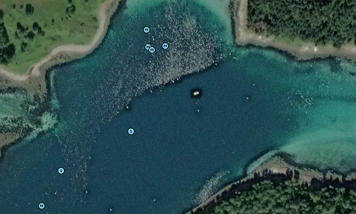 Satelite image of Kjøttakalven