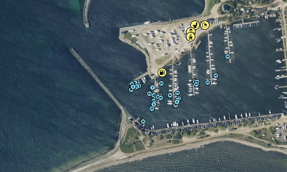 Satelite image of Klagshamns Hamn