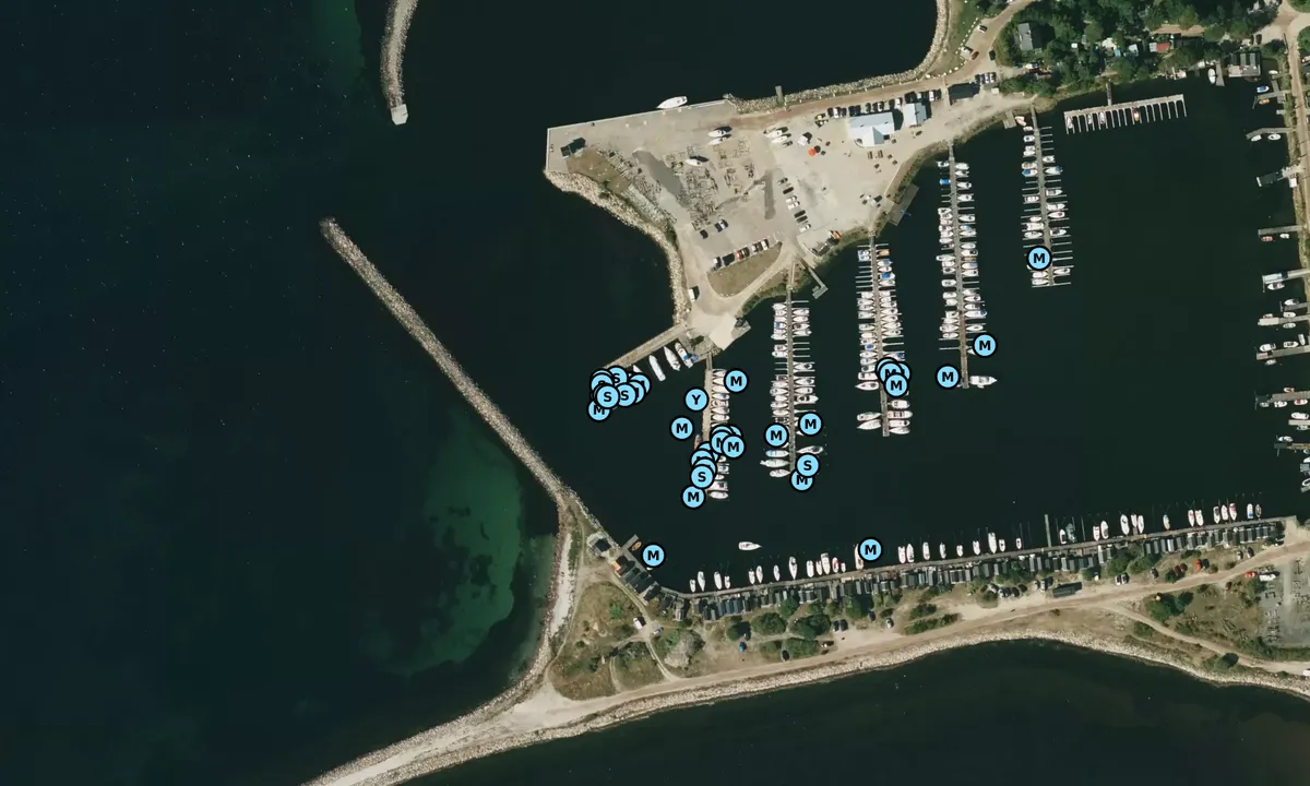 Satelite image of Klagshamns Hamn