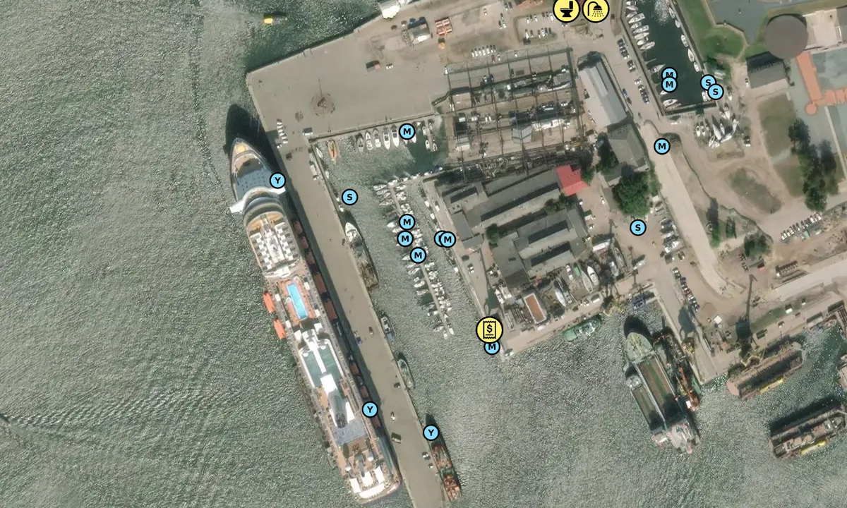 Satelite image of Klaipeda