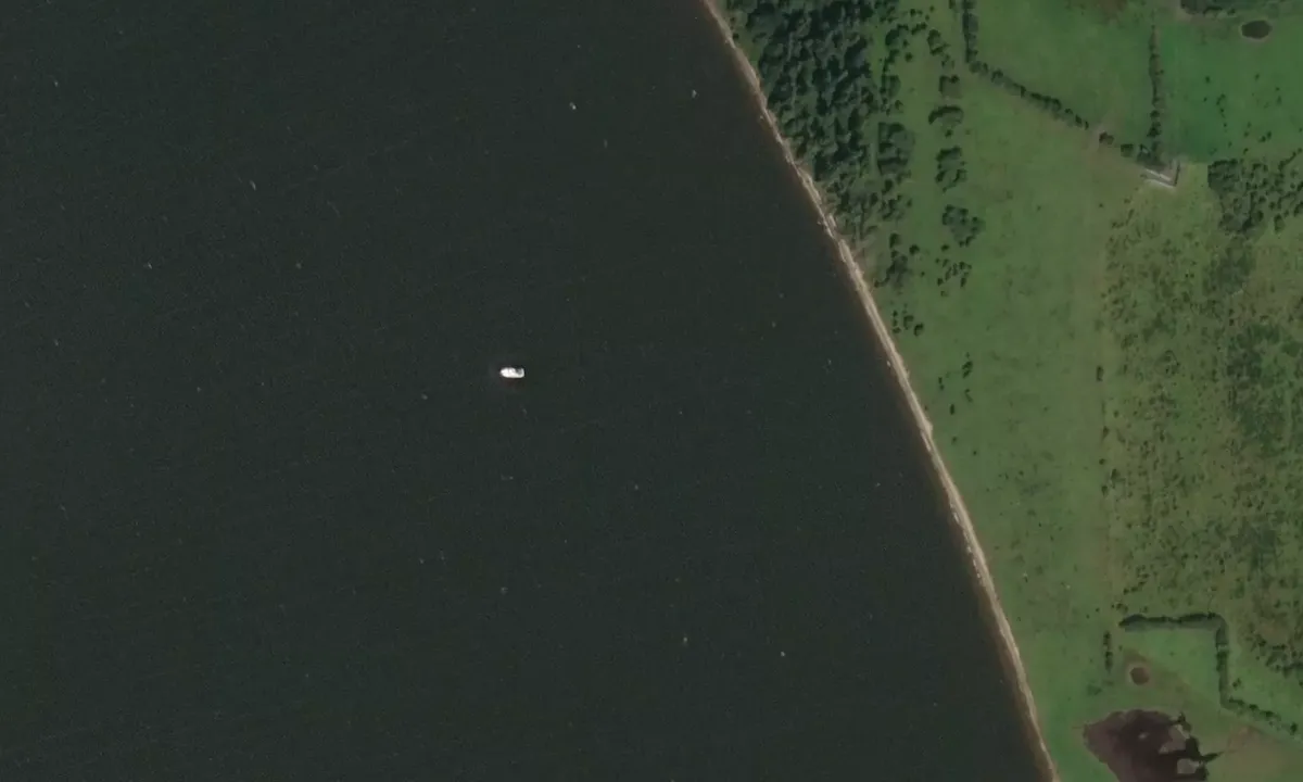 Satelite image of Kleine Breite / Schlei