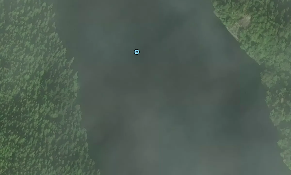 Satelite image of Klewnuggit Inlet Marine Park - East Inlet