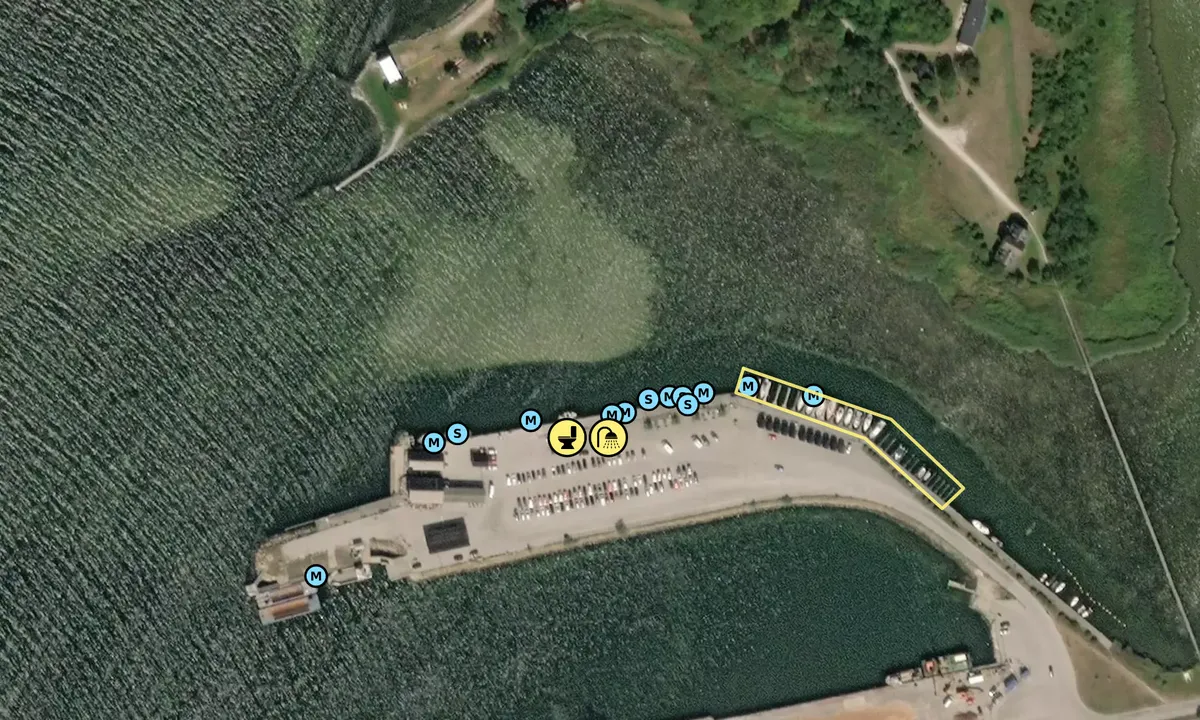 Satelite image of Klintehamn - Gotland