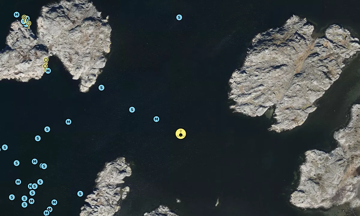 Satelite image of Klinten Styrsö - SXK Västkust bouy