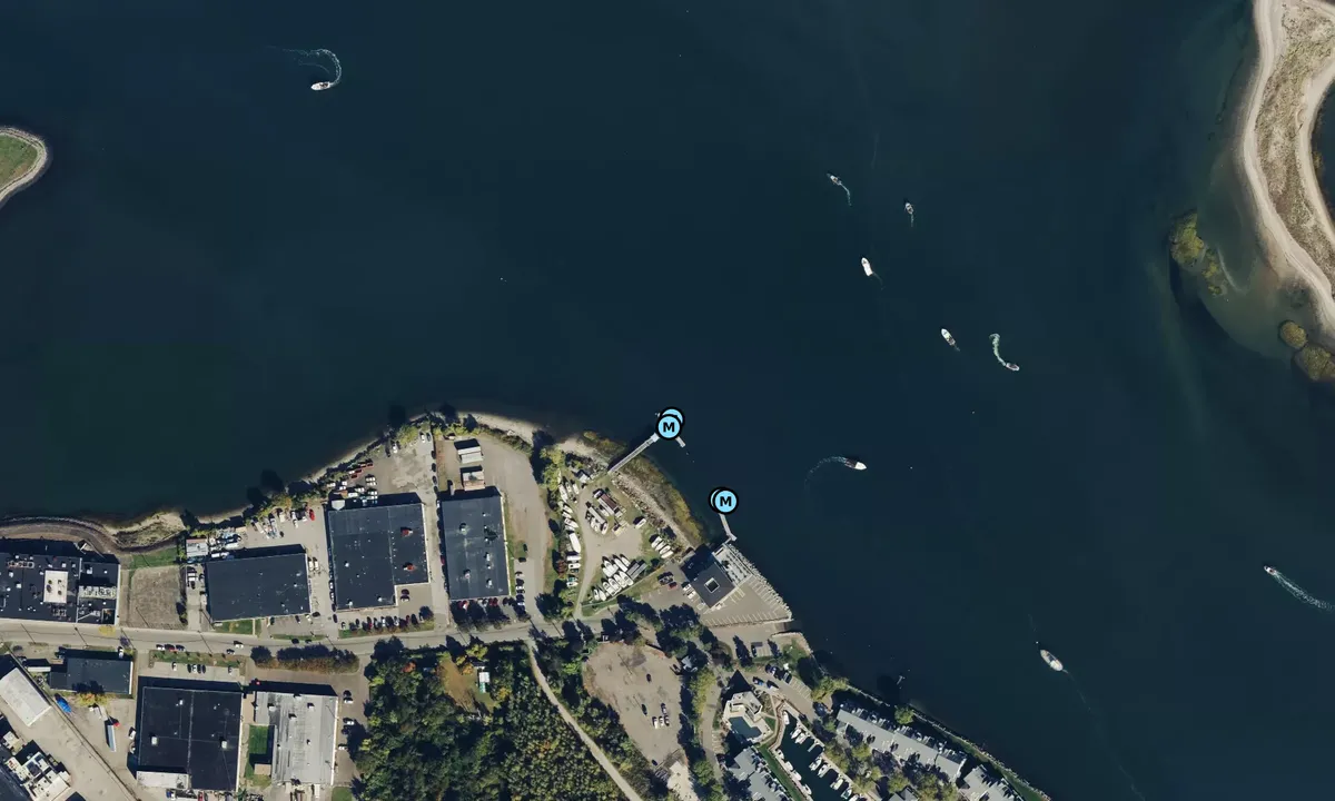 Satelite image of Knapp's Landing