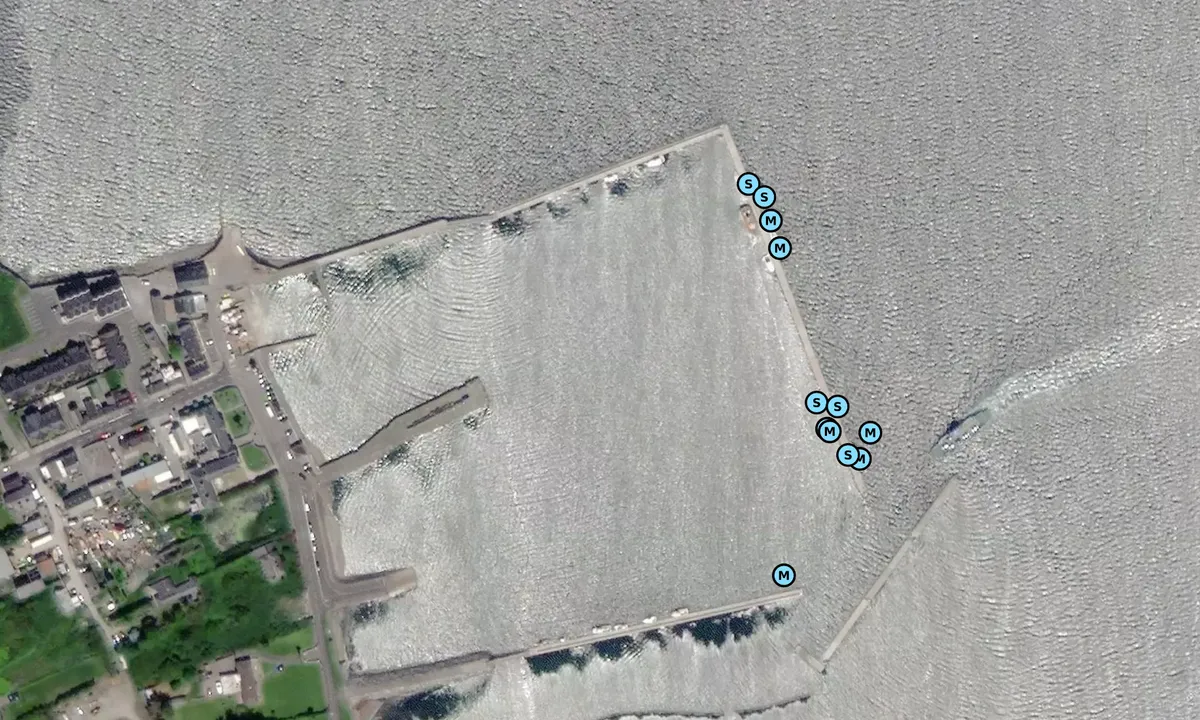 Satelite image of Knightstown Marina