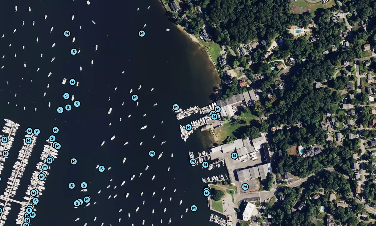 Satelite image of Knutson's Marine