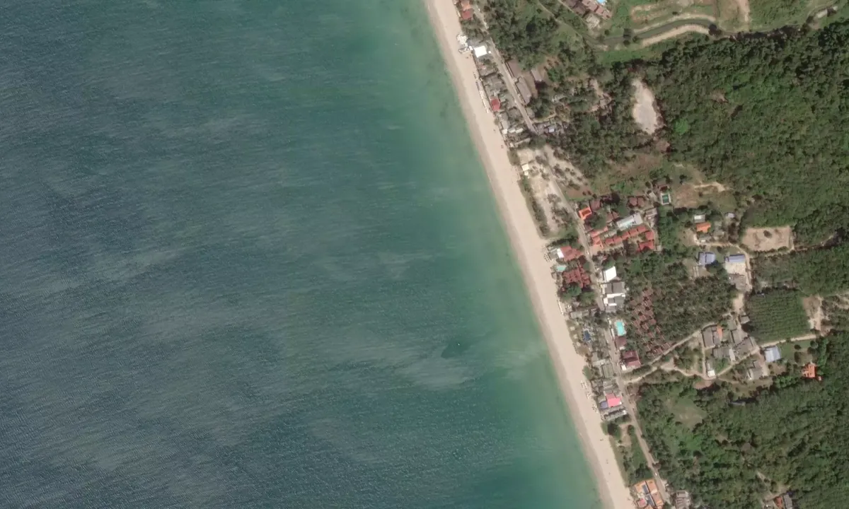 Flyfoto av Ko Lanta Klong Nin Beach