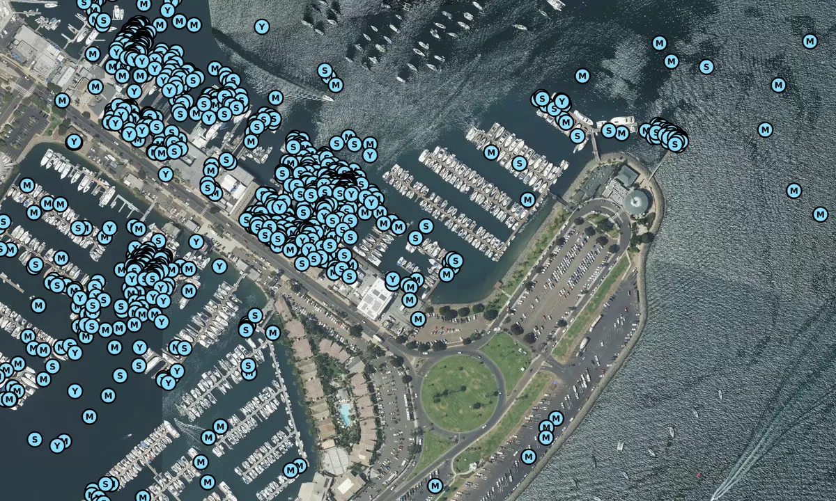 Satelite image of Koehler Kraft Boat Yard