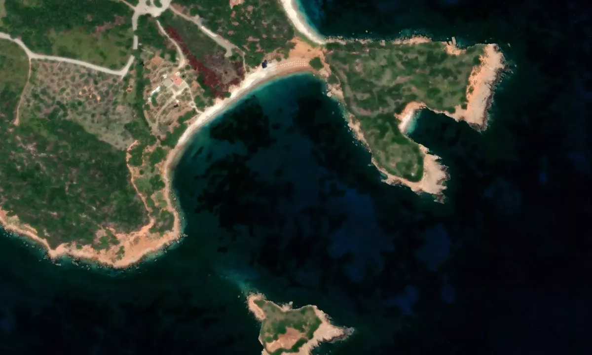 Satelite image of kokkinonisi