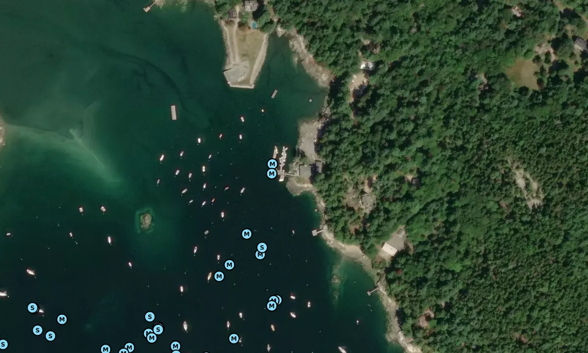 Satelite image of Kollegewidgwok Yacht Club