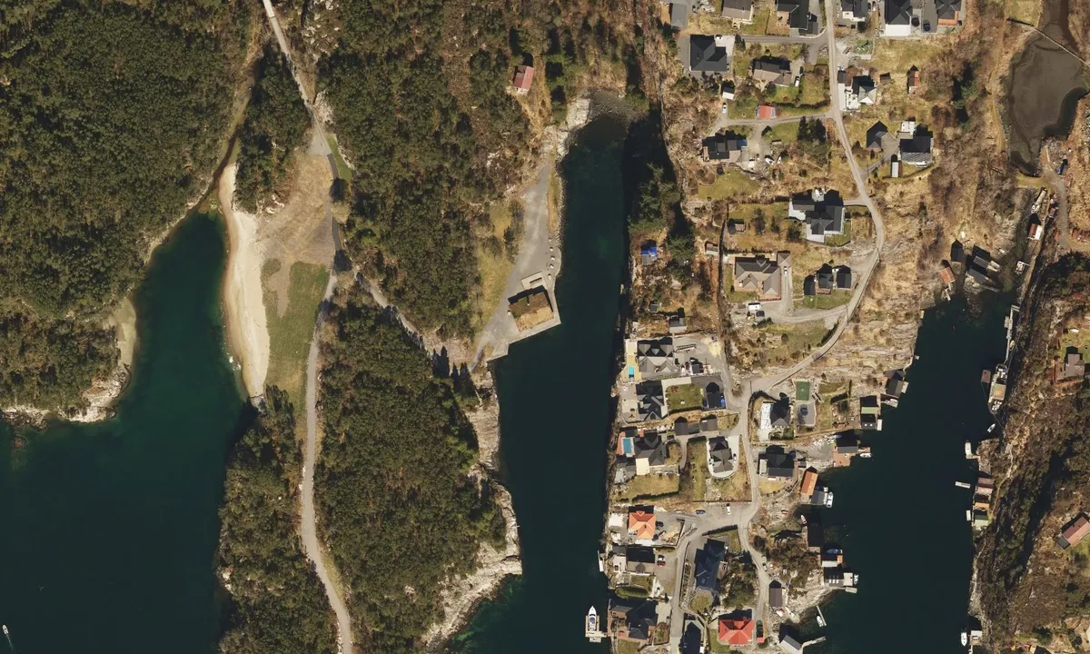 Flyfoto av Kollevåg