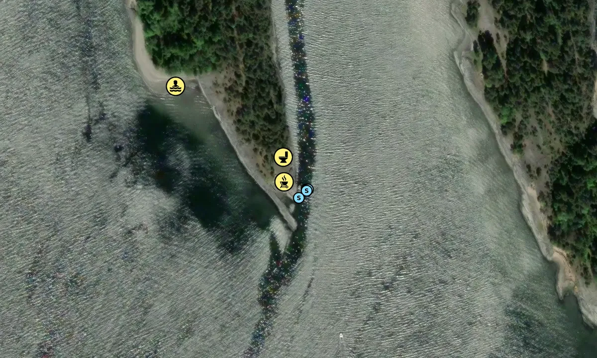 Satelite image of Kommersøya syd