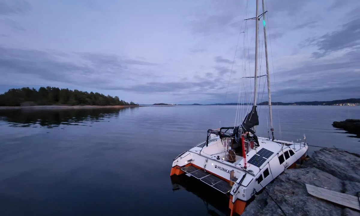 Kommersøya syd: Det er en del jern i berget og det er lett å finne en som passer.