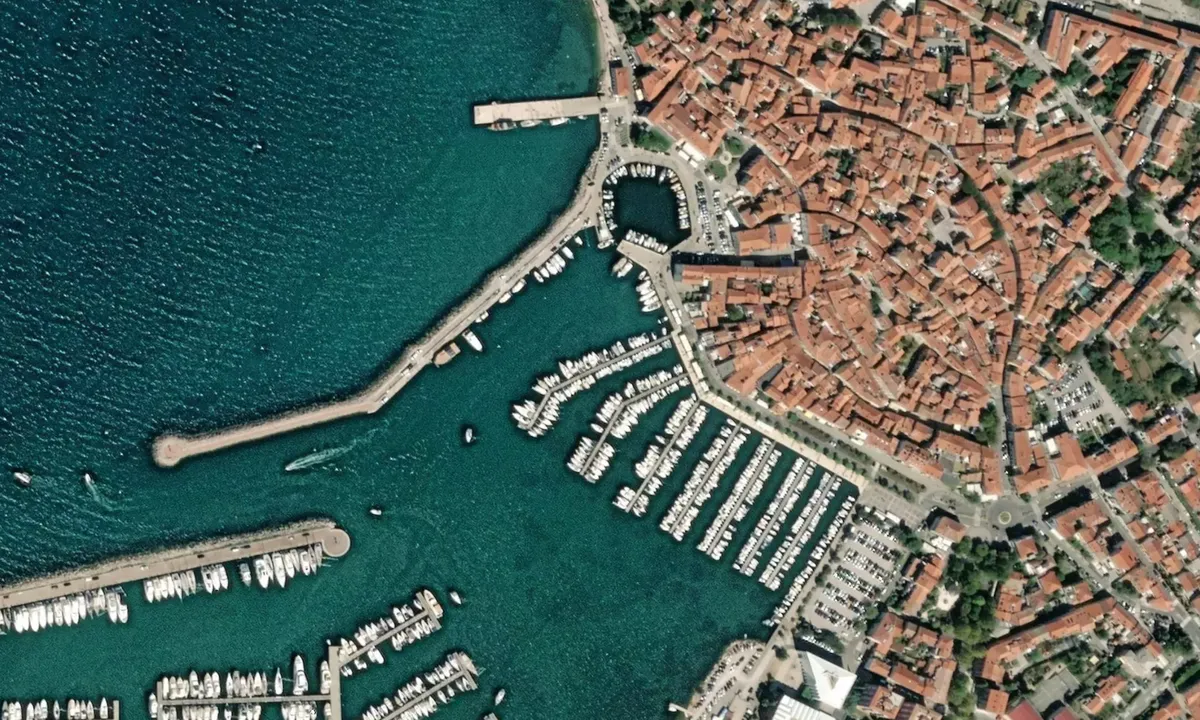 Flyfoto av Komunala Izola