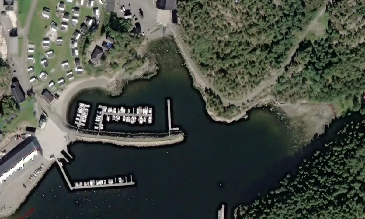 Flyfoto av Kongensvoll Marina