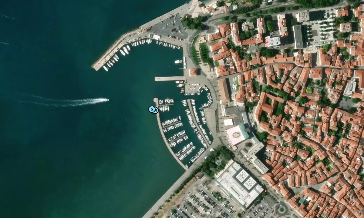 Satelite image of Koper Marina
