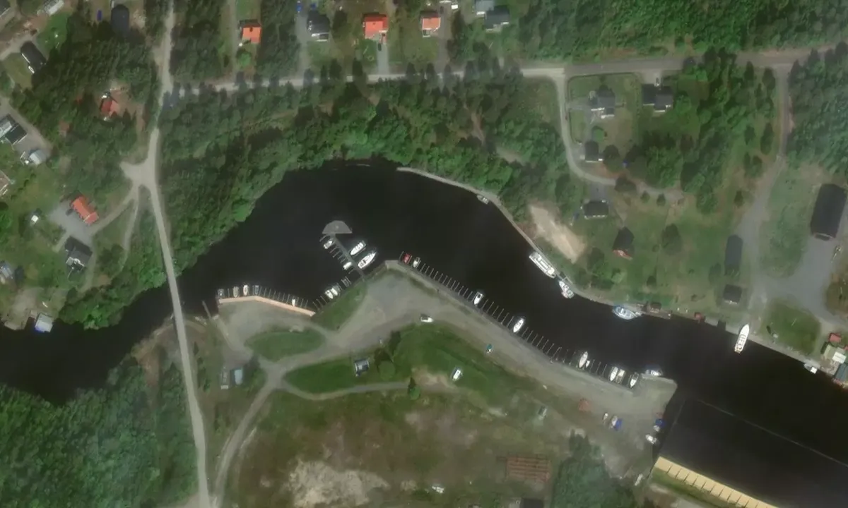Satelite image of Köpmanholmen