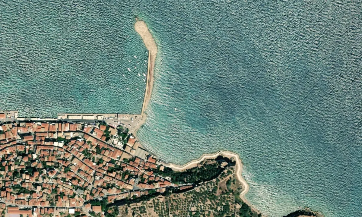 Flyfoto av Koroni